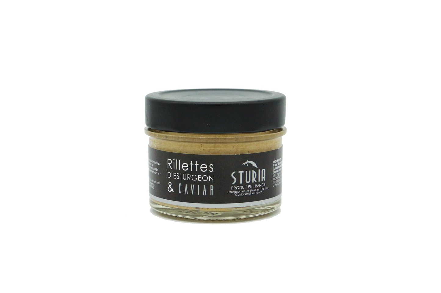 Rillettes d'esturgeon au caviar