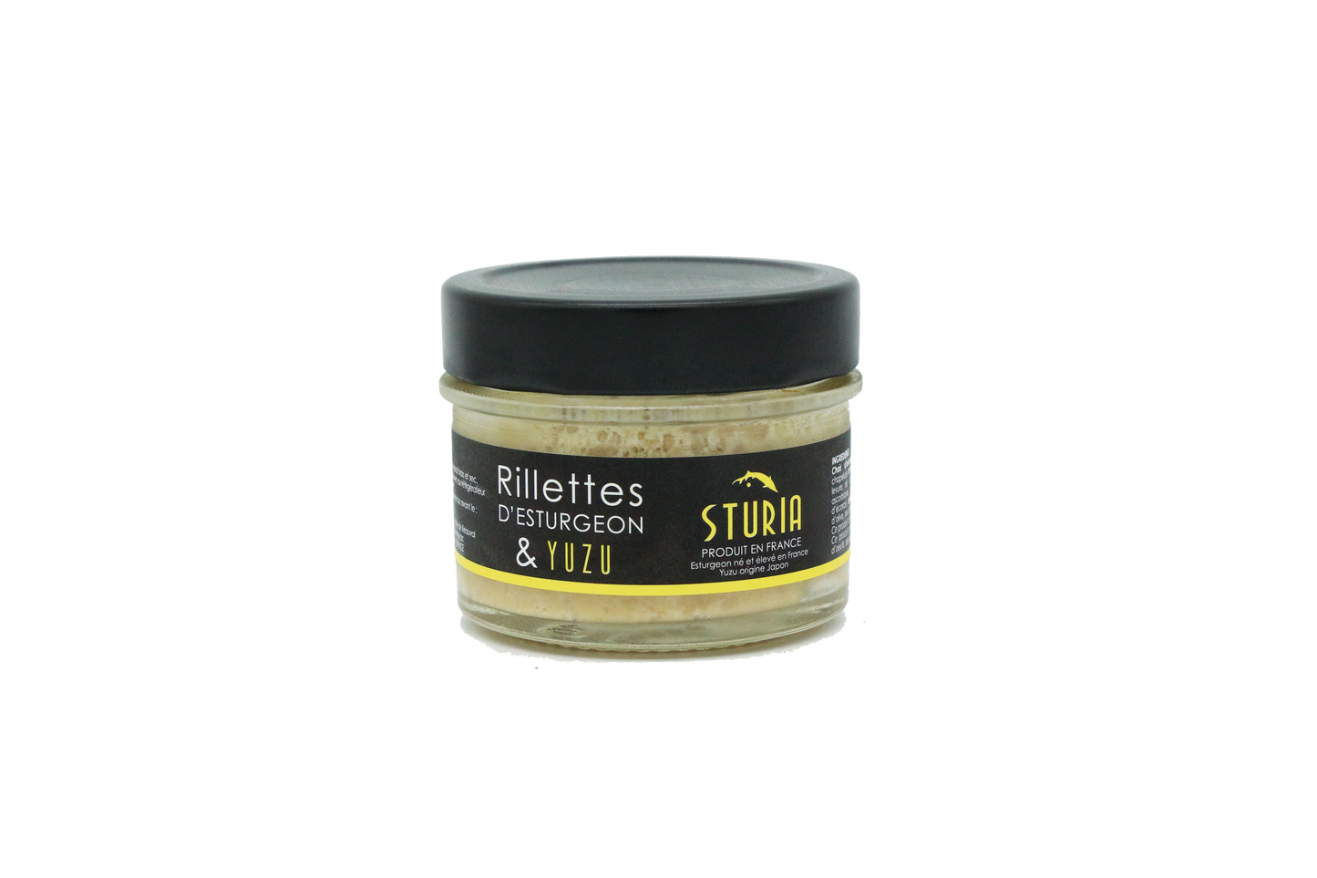 Rillettes d'esturgeon au yuzu