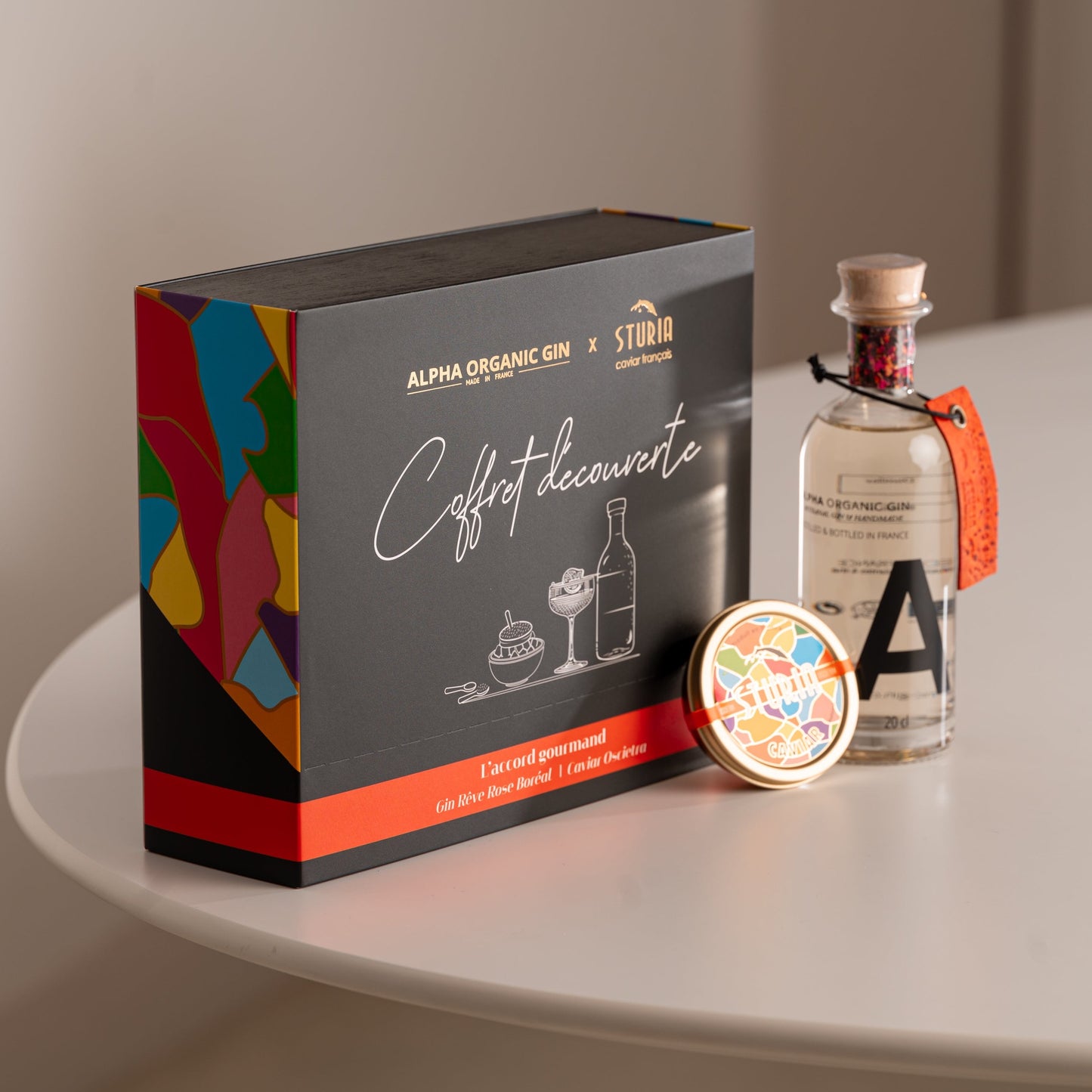 Coffret Alpha Organic Gin